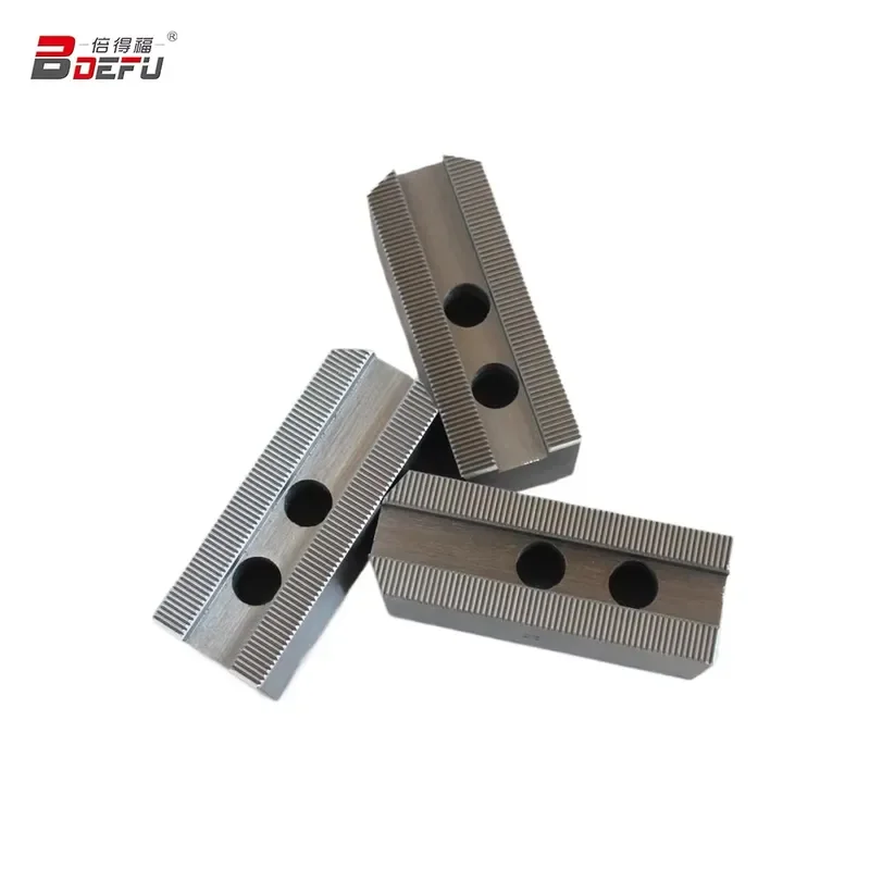 

Universal Soft Master Jaws 1.5 Serration 90° 60° 120° Angles & Extended Jaws for Power Chucks 4inch