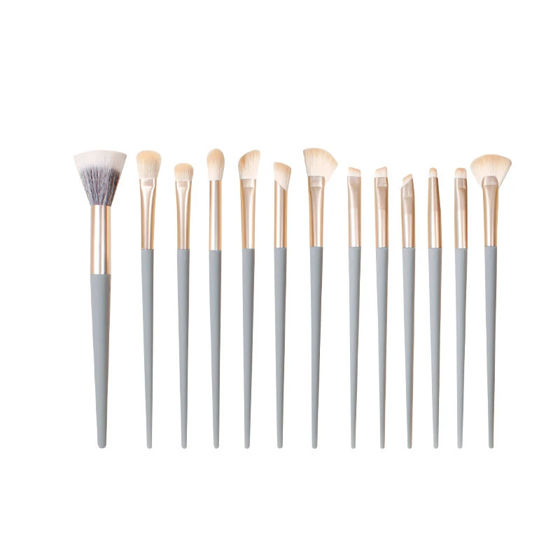 5/8/10/13pcs Makeup Brushes Set High Quality Soft Hair Celadon Blue Foundation Brush Make-Up For Women