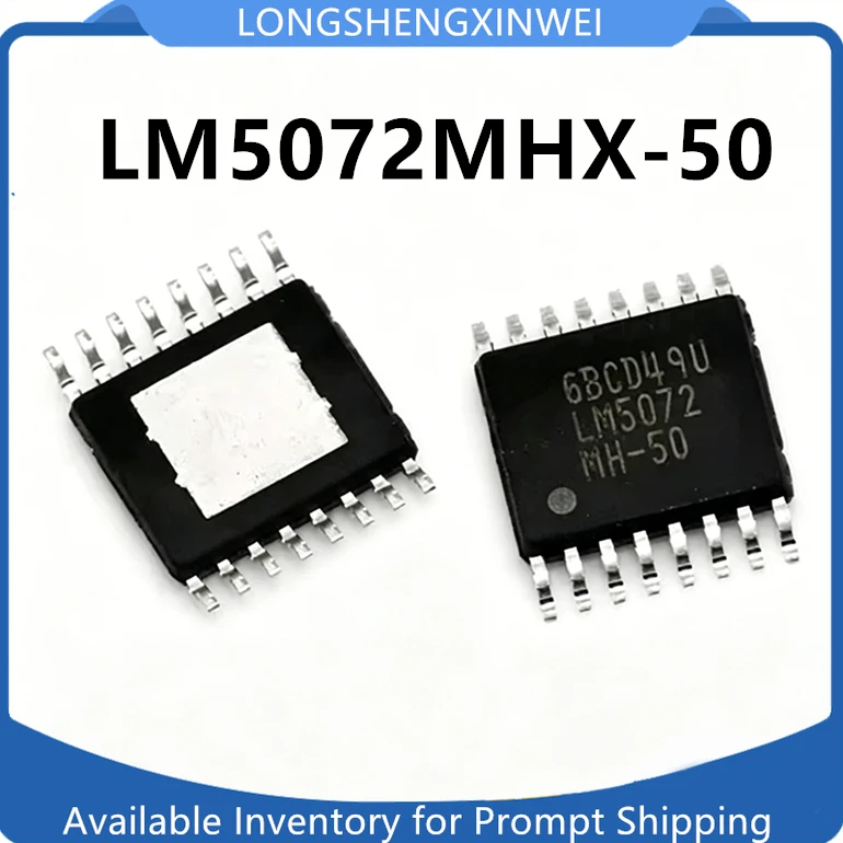 1PCS New Original LM5072MHX-50 Ethernet Controller TSSOP-16 IC Chip in Stock
