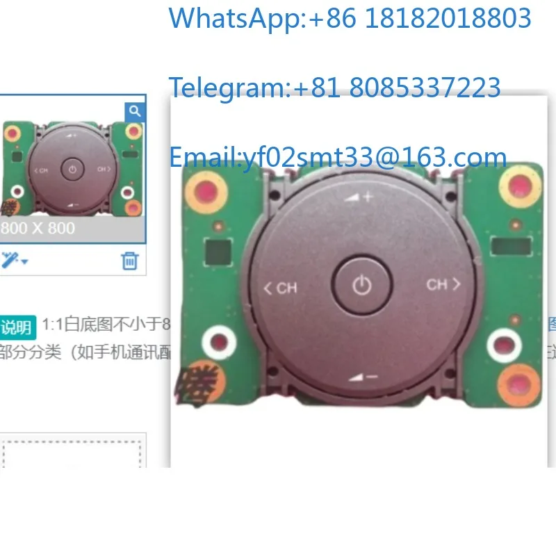 TV Keypad Control Board QPWBNG773WJZZ DUNTKG773 Fit LCD-60TX85A LCD-70TX85A Television Button Signal Panel TV Repair