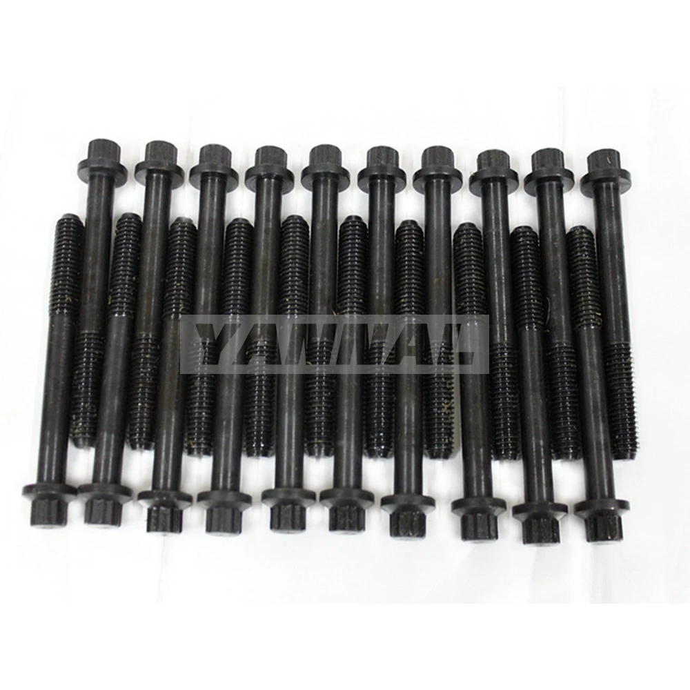 

HOT SALE 18PCS NEW CYLINDER HEAD BOLT FOR ISUZU 4JG1 4JG2 4JH1 4KH1 FORKLIFT EXCAVATOR