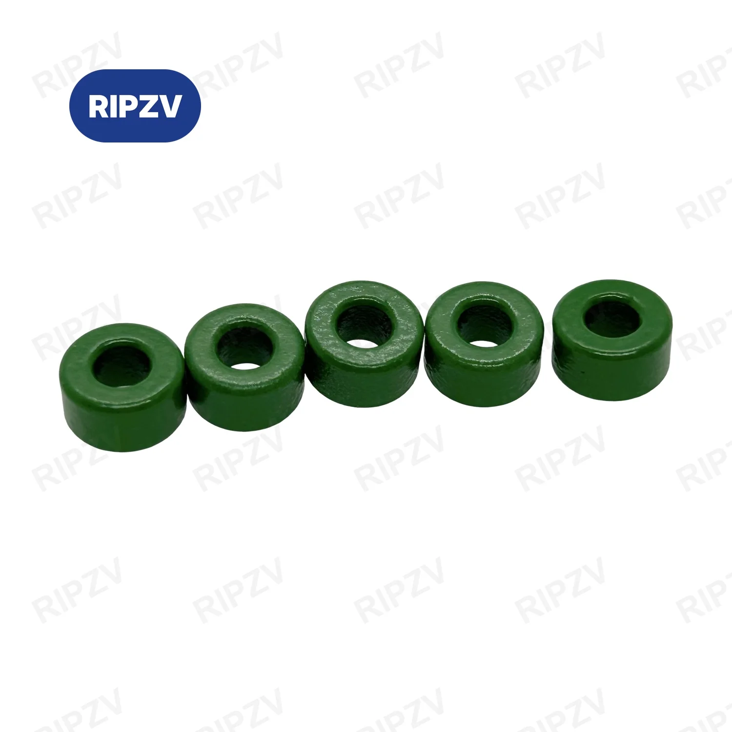 7.6 3.5 4.7 insulated green ferrite core bead 7.6*3.5*4.7mm ring magnetic coil inductance interference anti-interference A.