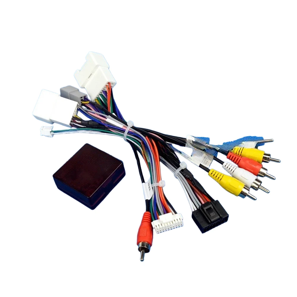 16 Pin Car Radio Wiring Harness for Mitsubishi For Outlander 2014-2020 For Pajero 2010-2014 No Soldering Required