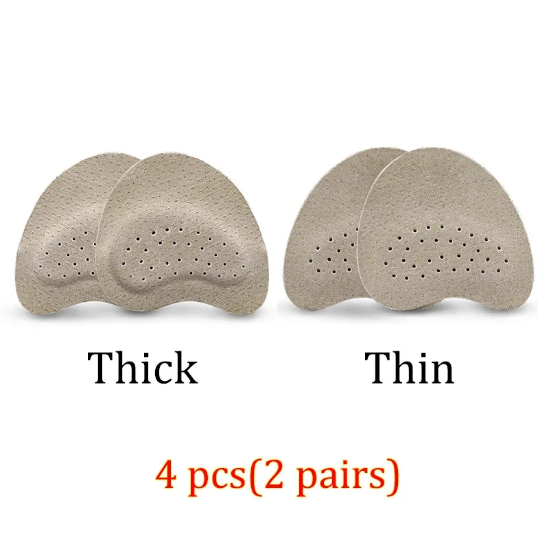 2/10/20Pairs Sandals Anti-slip Stickers Leather Forefoot Pad Women High Heels Pain Relief Insert Insoles Toe Cushion Foot Care