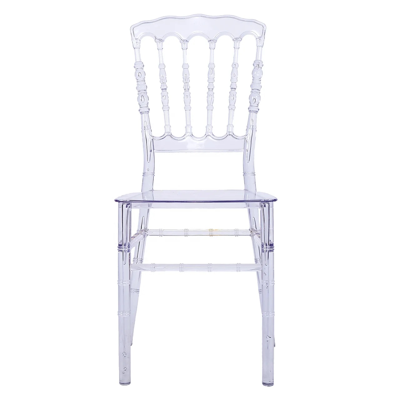 Wholesale Transparent Acrylic Napoleon Castle Chair Acrylic Wedding Event Chiavari Chair