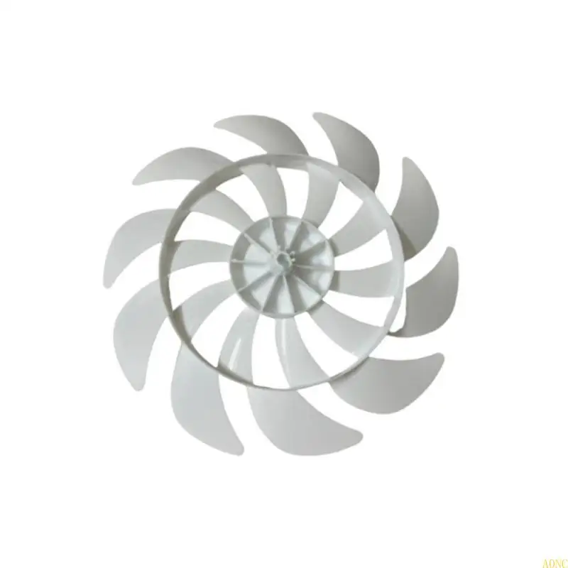 A0NC Fan Blade Plastic Universal Fan Replacement 10/12inch 10 Fan Blade Plastic