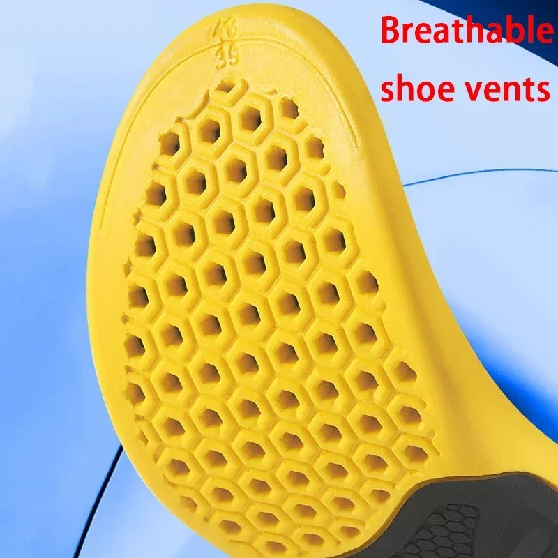 Unisex Breathable Arch Support Insoles Shock-Absorbing Sports Insole with Calf Outward Correction 1 Pair