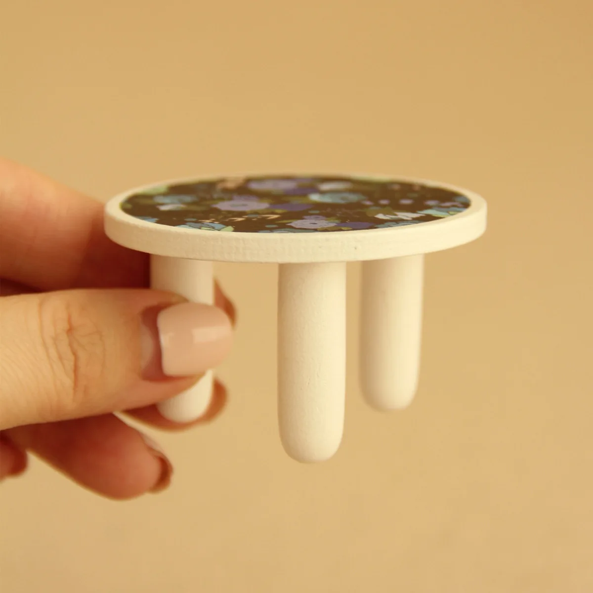 12 Schaal Miniatuur Houten Salontafel 2-delige set BJD Poppenhuis Meubels & Speelgoed Decor Woonkamer Tafelspeelgoed