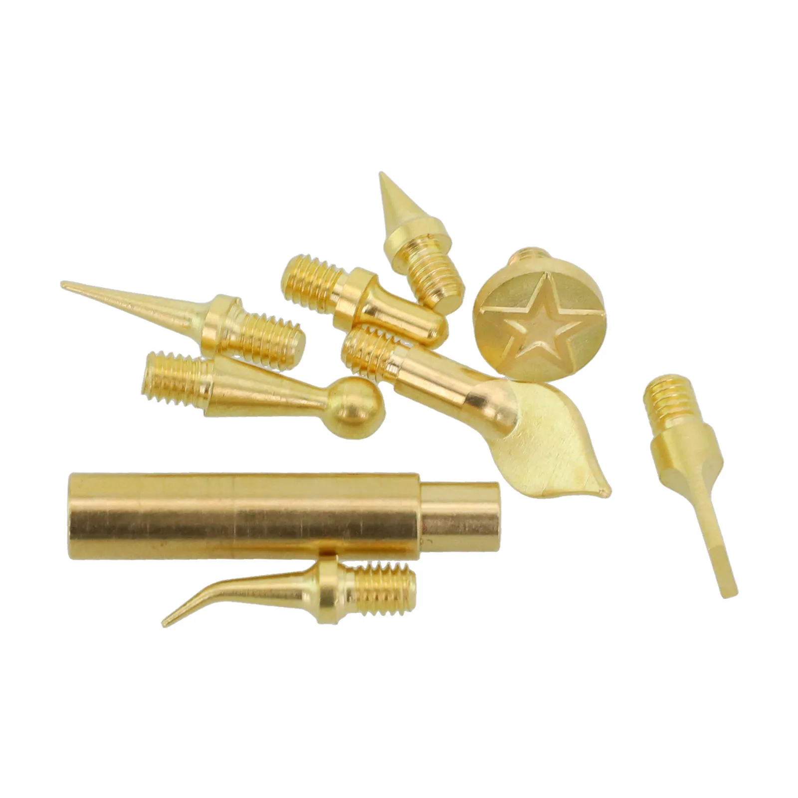 Welding Applications Soldering Iron Kit 8pcs Soldering Iron Tips Kit Multi-Compatibility Reliable Construction