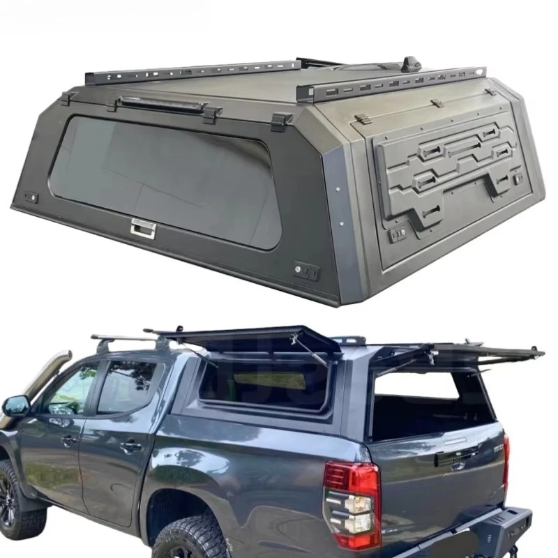 Pickup Smart Bed Cap Camper Shell Ute Tray Topper Aluminum Hardtop Truck Canopy for 2024 L200 Triton