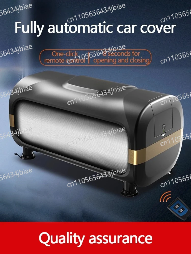 Heat Insulation, Electric Retractable Sunshade, Fully Automatic Car Cover, Sun Protection, Rain Protection,
