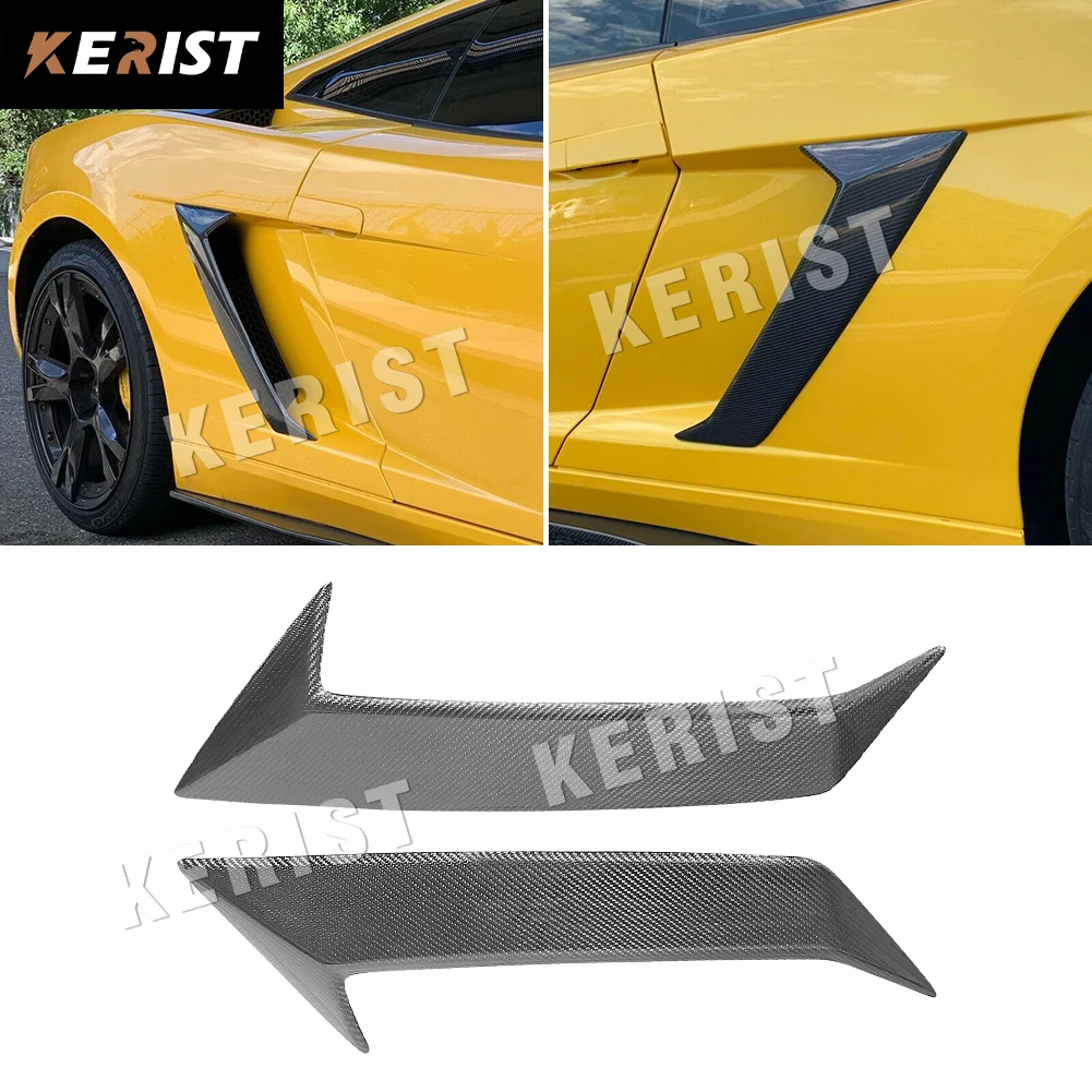 Carbon Fiber Side vents For Lamborghini Gallardo LP540/LP550/LP560 2008-2012