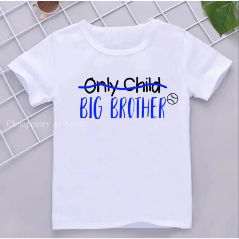 Ich werde ein großer Bruder sein neue Kinder Jungen T-Shirt Kinder Bruder passende Kleidung Schwangerschaft Ankündigung Top-Outfits