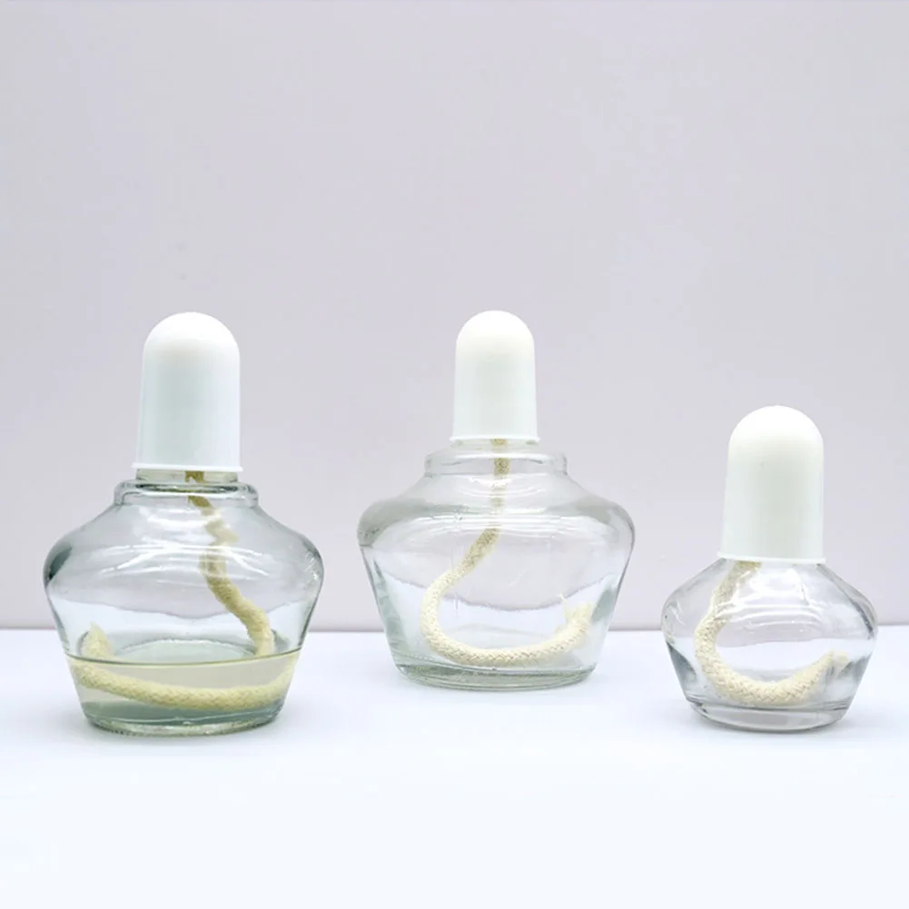 

Portable Mini Alcohol Lamp Thickened Glass 25ml/60ml/150ml/250ml Dental Impression Material Soften Heating Alcohol Burner Stove