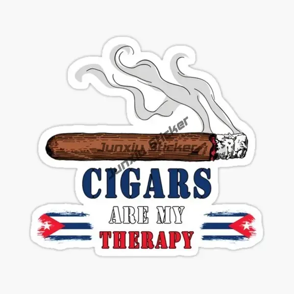 Cuban Cigar CIGARROS CUBANOS Creative Sticker Laptop Motorcycle Bumper Vinyl Self-adhesive Car Sticker