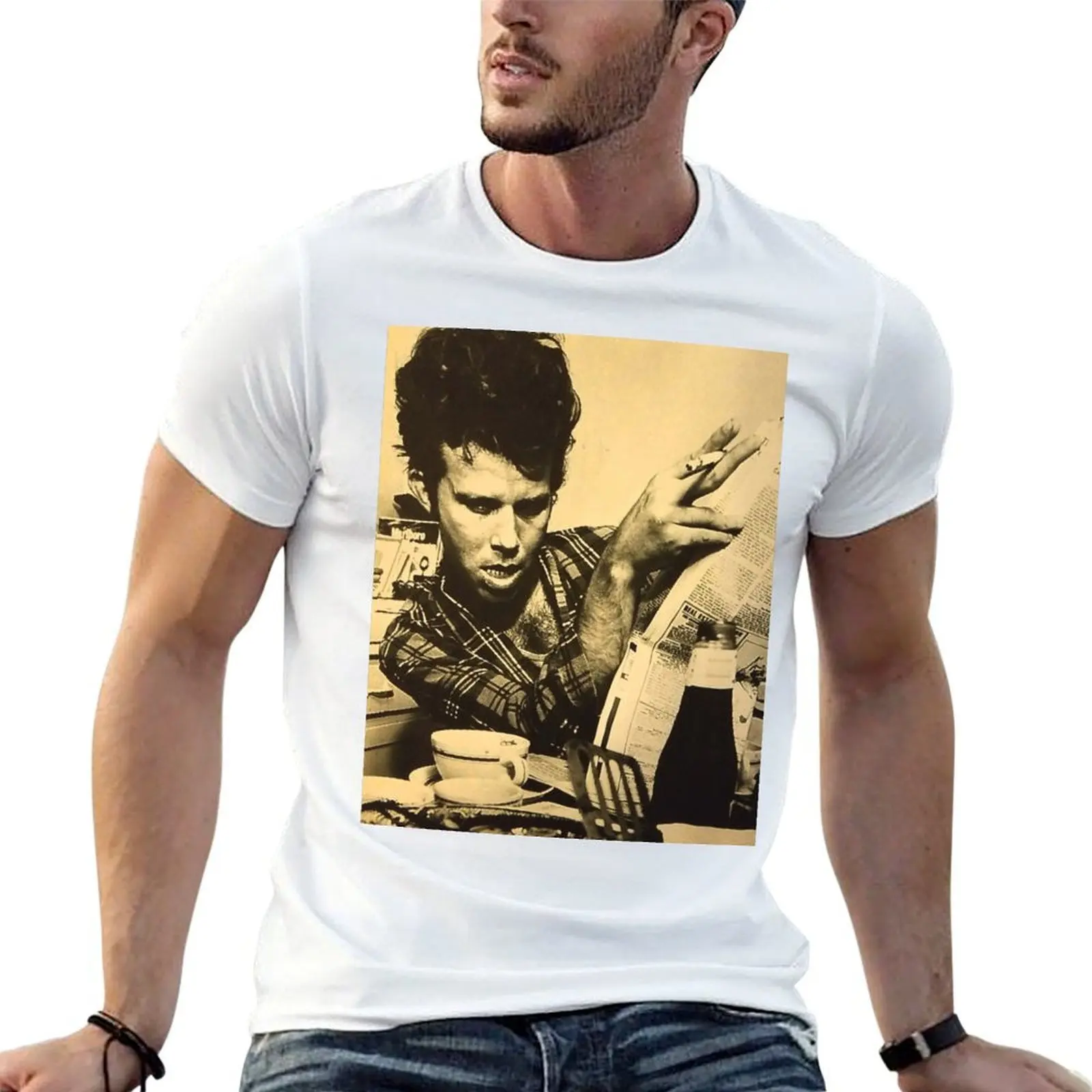 

Ladies and Gents...Tom Waits T-Shirt men t shirt cotton 100% t shirts cotton 100% T-Shirt