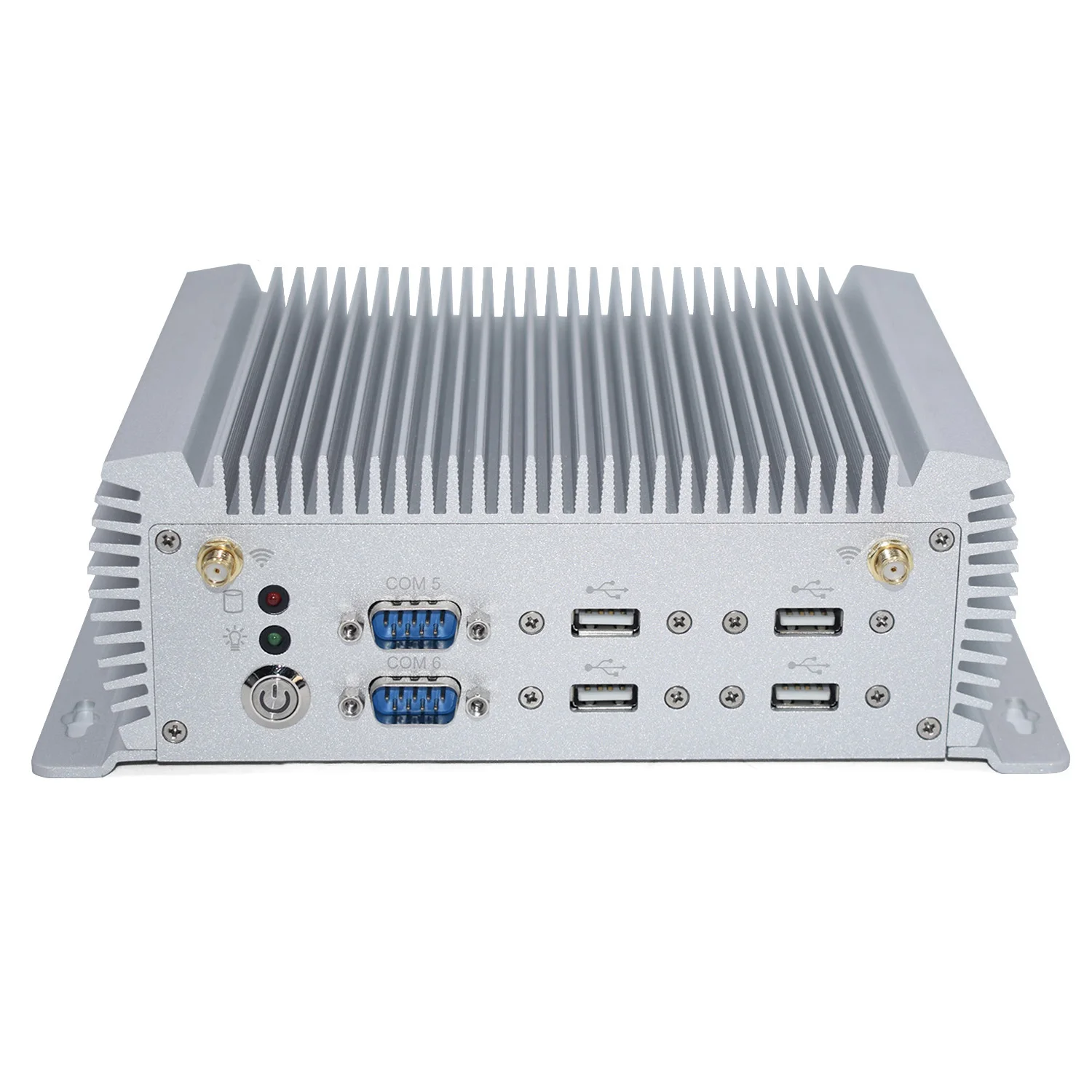 Fanless Intel Core i7 4500U i5 4200U HDMI VGA Thin Client Industrial Computer Mini PC RS232 RS485 COM Windows IOT SIM Card 4G