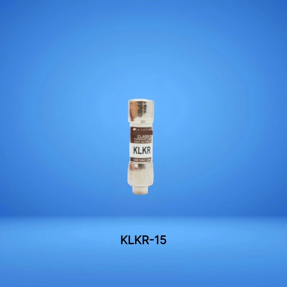 KLKR-15 Fast Acting Cartridge Fuse 15A 600VAC Circuit Protection 1PCS OEM