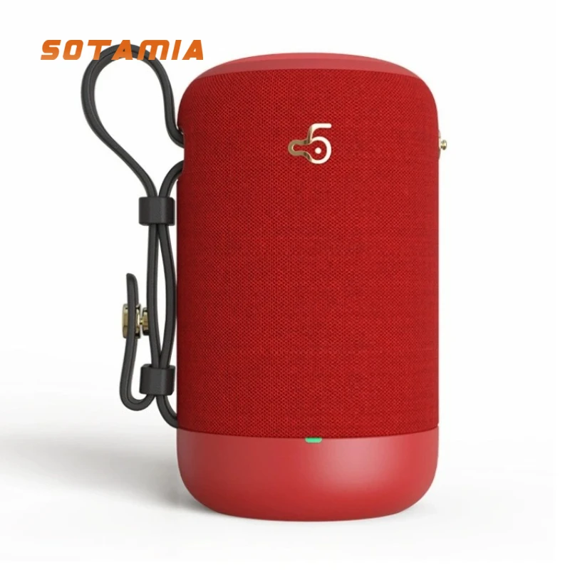 SOTAMIA 1PCS Drahtlose Bluetooth Lautsprecher Im Freien Tragbare Tragbare Subwoofer Karte Handy Computer Mini Audio Dual Lautsprecher