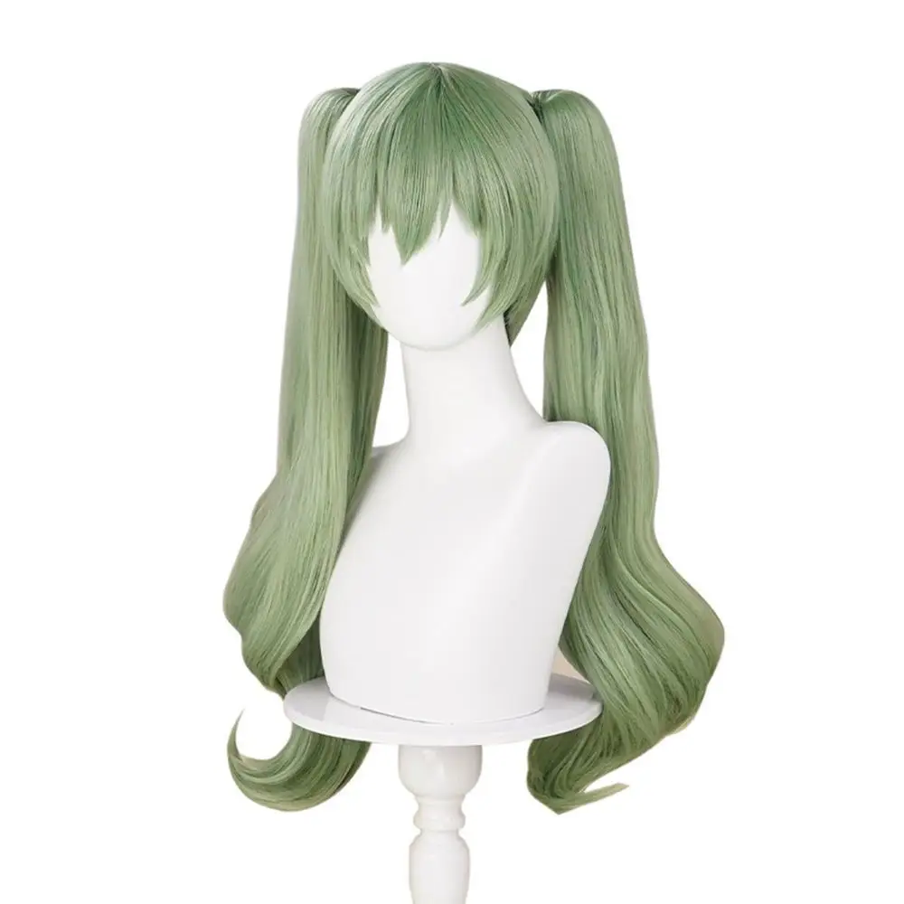 „Absolute Zero“ Kolin Wicks Cosplay-Perücke, Kopfhaut-Top, Cosplay-Kunsthaar, doppelter Pferdeschwanz, Hochtemperatur-Seide