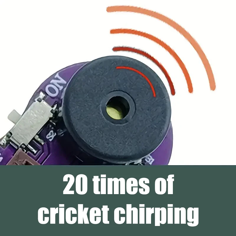 Cricket fabricante de ruído escondido irritante bip 5/1 pçs tempo duradouro escritório brincadeira dispositivo zumbido brincadeira brinquedo para festas escritórios casas