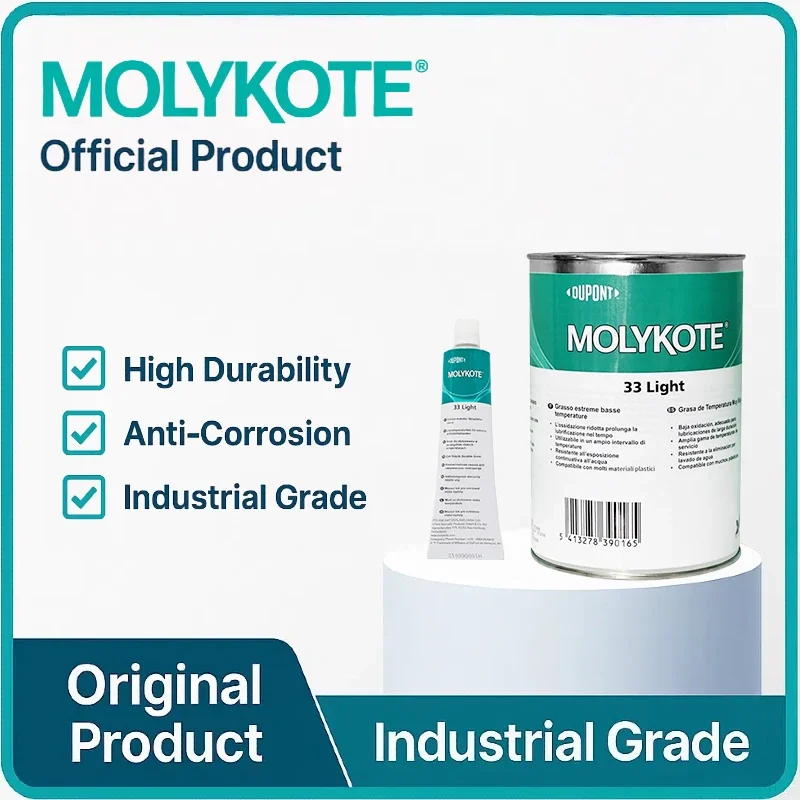 Molykote 33 Light 100g / 1kg Extreme Low-Temperature Grease For Low-Speed Light-Load Metal & Plastic Components
