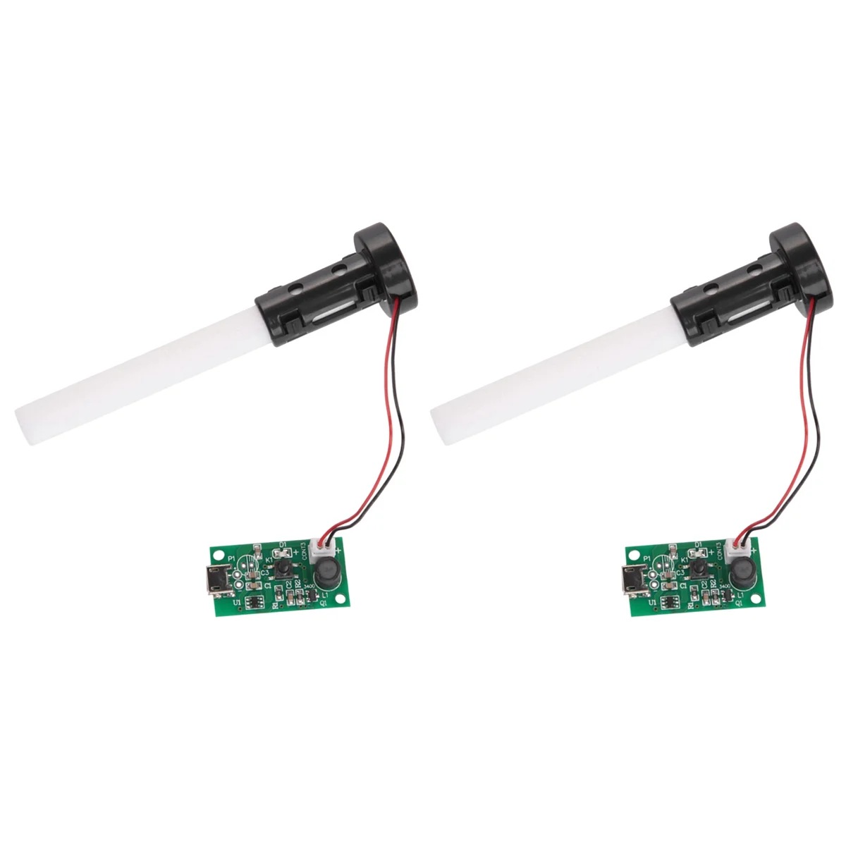 

Y16A USB мини-увлажнитель тумана драйвер печатная плата Fogger распылительная пленка лист распылителя наборы «сделай сам» 2 шт.
