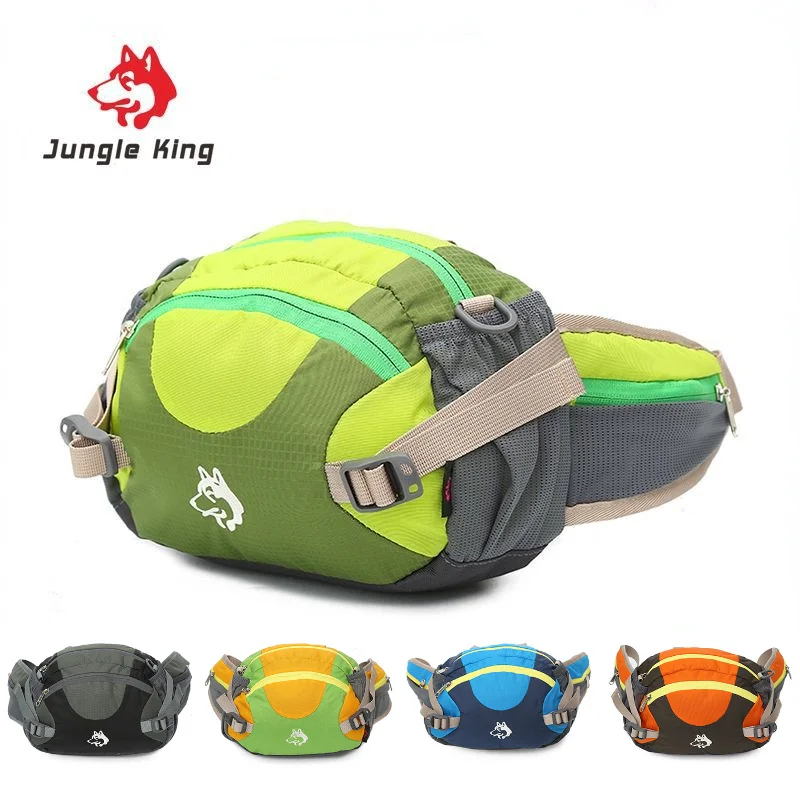 

JUNGLE KING CY083 New Unisex Sports Bag Nylon Outdoor Storage Camera Waist Bag Travel Mountaineering Large-capacity Shoulder Bag