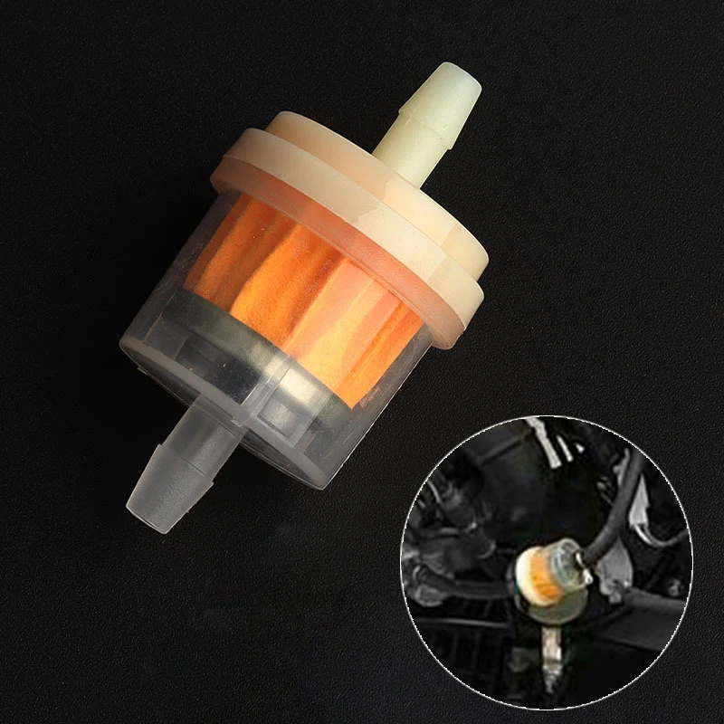 5 Stück profession eller Motorrad ölfilter Inline Gas Kraftstoff Offroad Fahrzeug Benzin filter für Roller mit Element Kraftstoff leitung