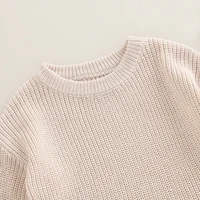0-2Y Knitting Newborn Baby Girl Boy Spring Autumn Clothes Cute Long Sleeve Sweater Romper Jumpsuit Casual New born Outfits 3