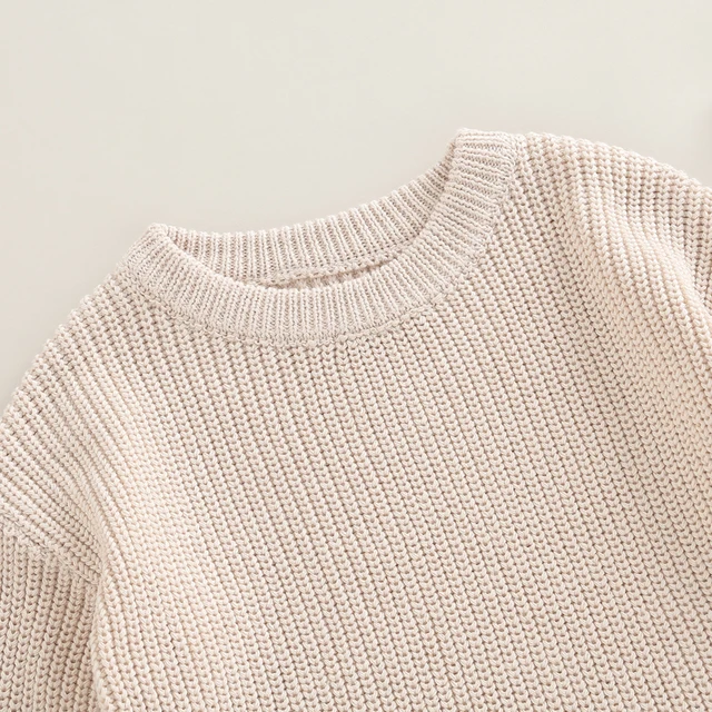 0-2Y Knitting Newborn Baby Girl Boy Spring Autumn Clothes Cute Long Sleeve Sweater Romper Jumpsuit Casual New born Outfits 3