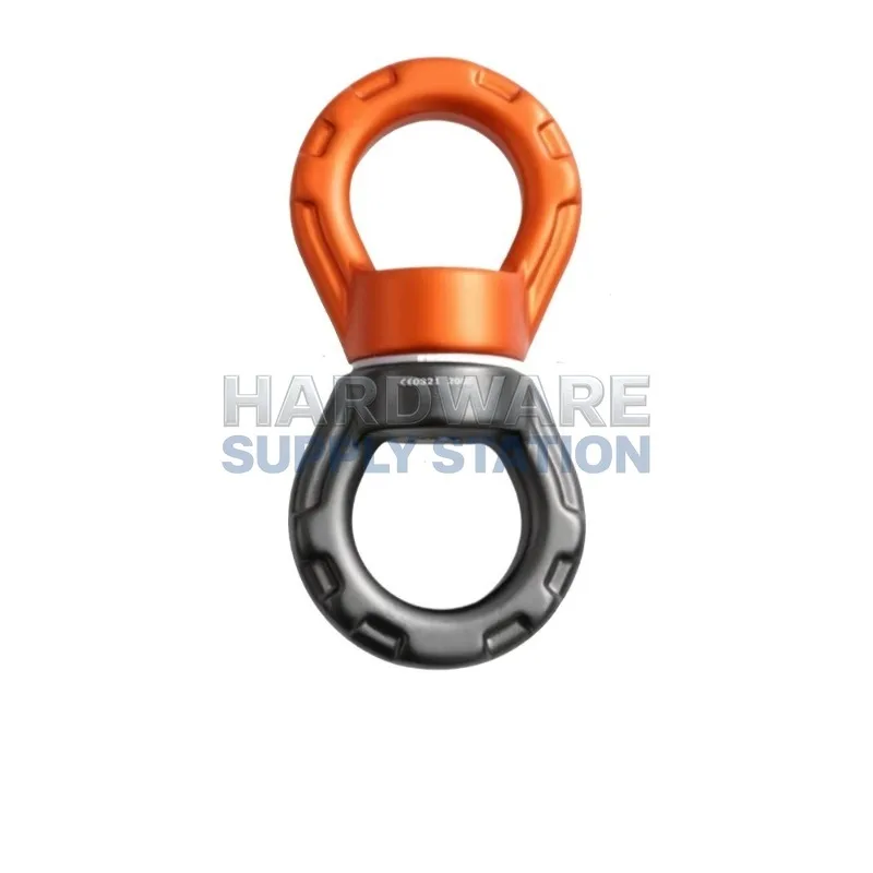 

Кольцо Wanxiang из авиационного алюминия для банджи-джампинга в помещении, для уличного скалолазания, для качелей, для аэро-йоги, вращающийся соединитель