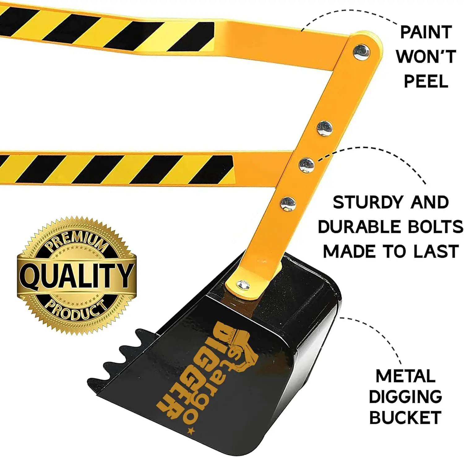 ม้าของเล่นขุดทรายสำหรับเด็ก, ของเล่นชายหาดกลางแจ้งเครื่องขุดทรายของเล่นสำหรับเด็กเหล็กแข็งหมุนได้360เล่นตามบทบาททราย