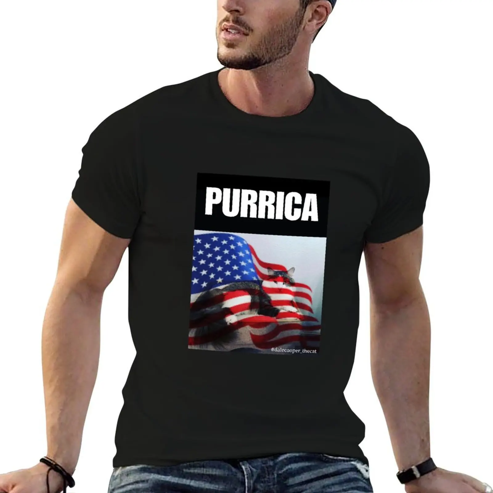 

Purrica T-Shirt man t shirt heavy cotton t shirts designer t shirt for man T-shirt