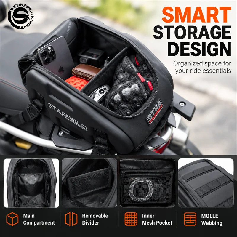 Tas Motor Multifungsi Paket Ta - Motorcycle Gear Garage Storage ulasan dan harga