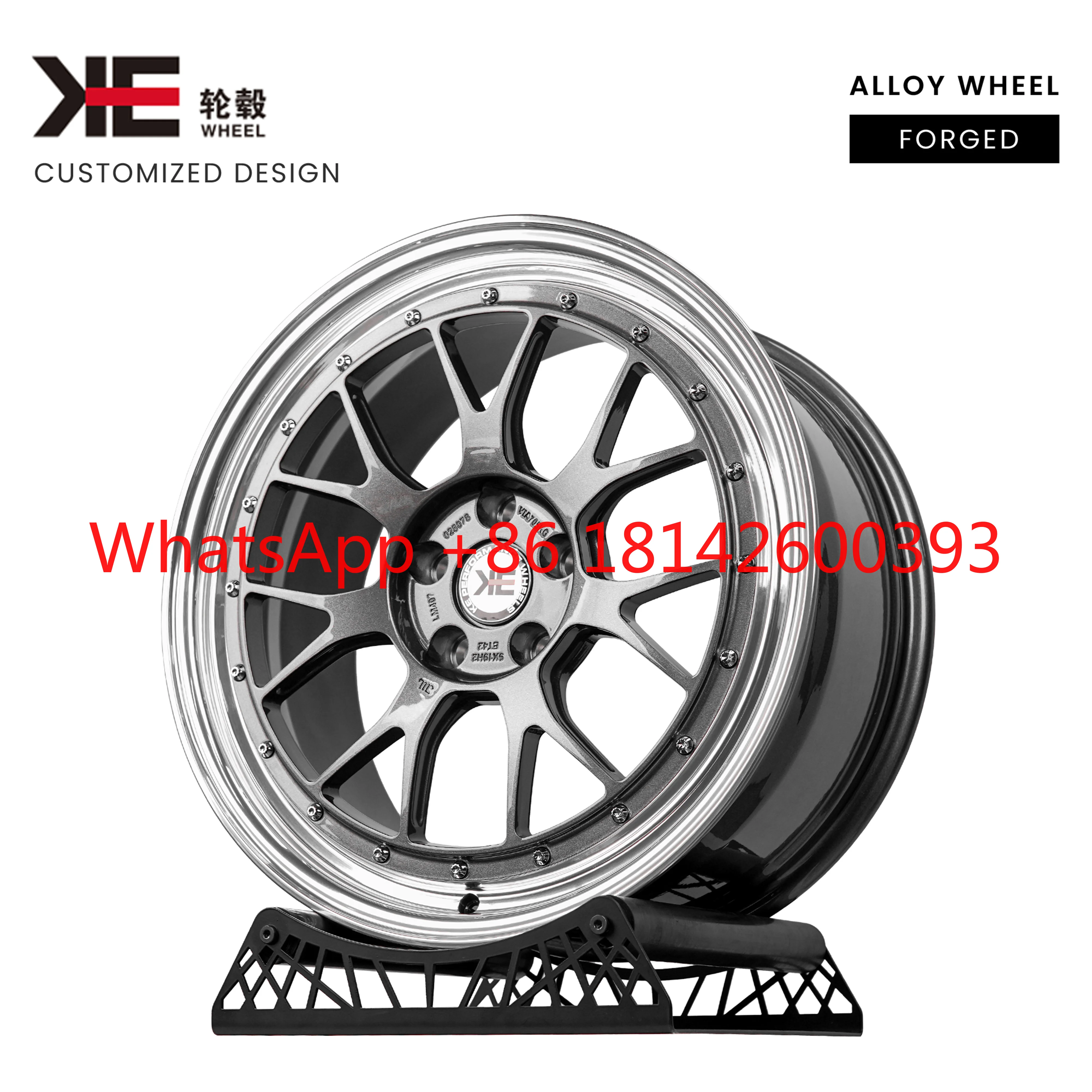 KE Custom LMR Forged Wheel 19 20 21 22 Inch Car Rims 5x120 5x130 5x112 Wheels for     F30     S3 Cars
