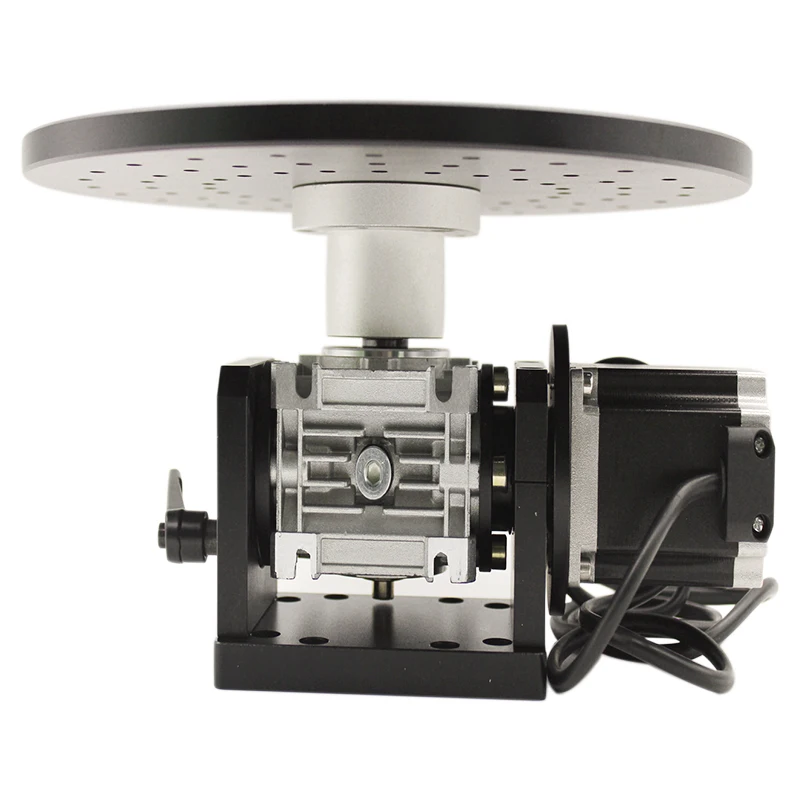 HY-E300 360-degree electric rotary table, marking machine engraving machine rotary table, reduction ratio: 1:10