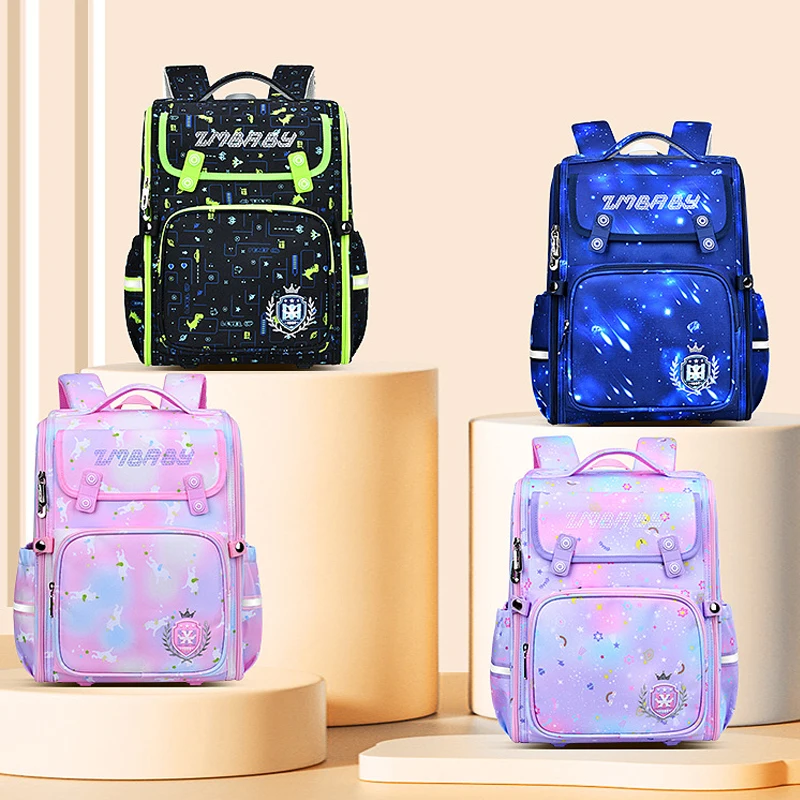 Kids Backpack for Boys Girls Elementary School Bag Boys Children Bookbags Primary student Backpack astrobot backpack