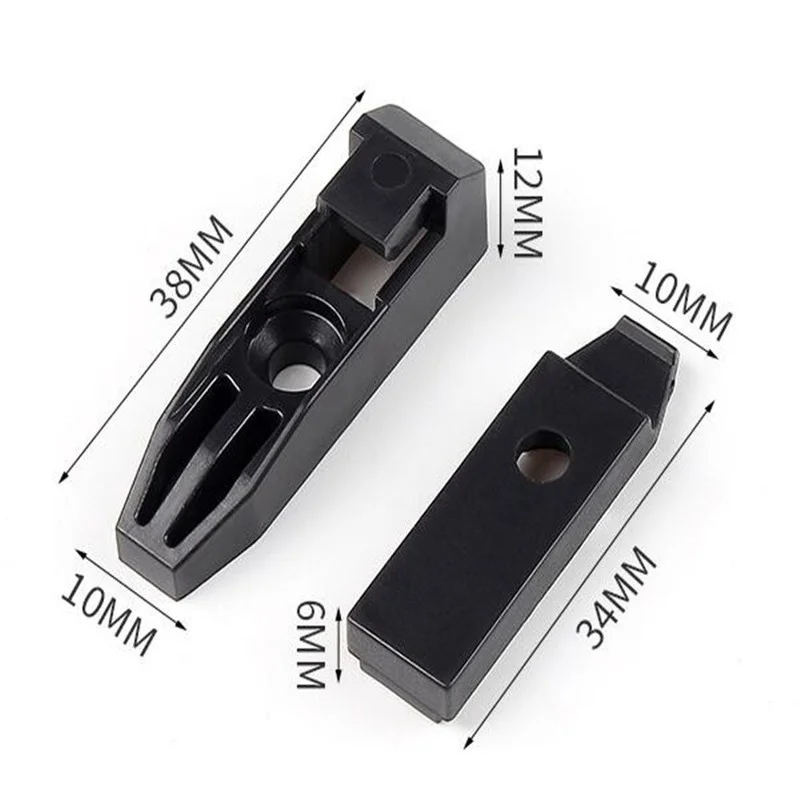 10pcs Furniture Hidden Fastener Clapboard Connector Shelf Clip Bracket Holder Installation Chute Hasp Buckle Partition Support