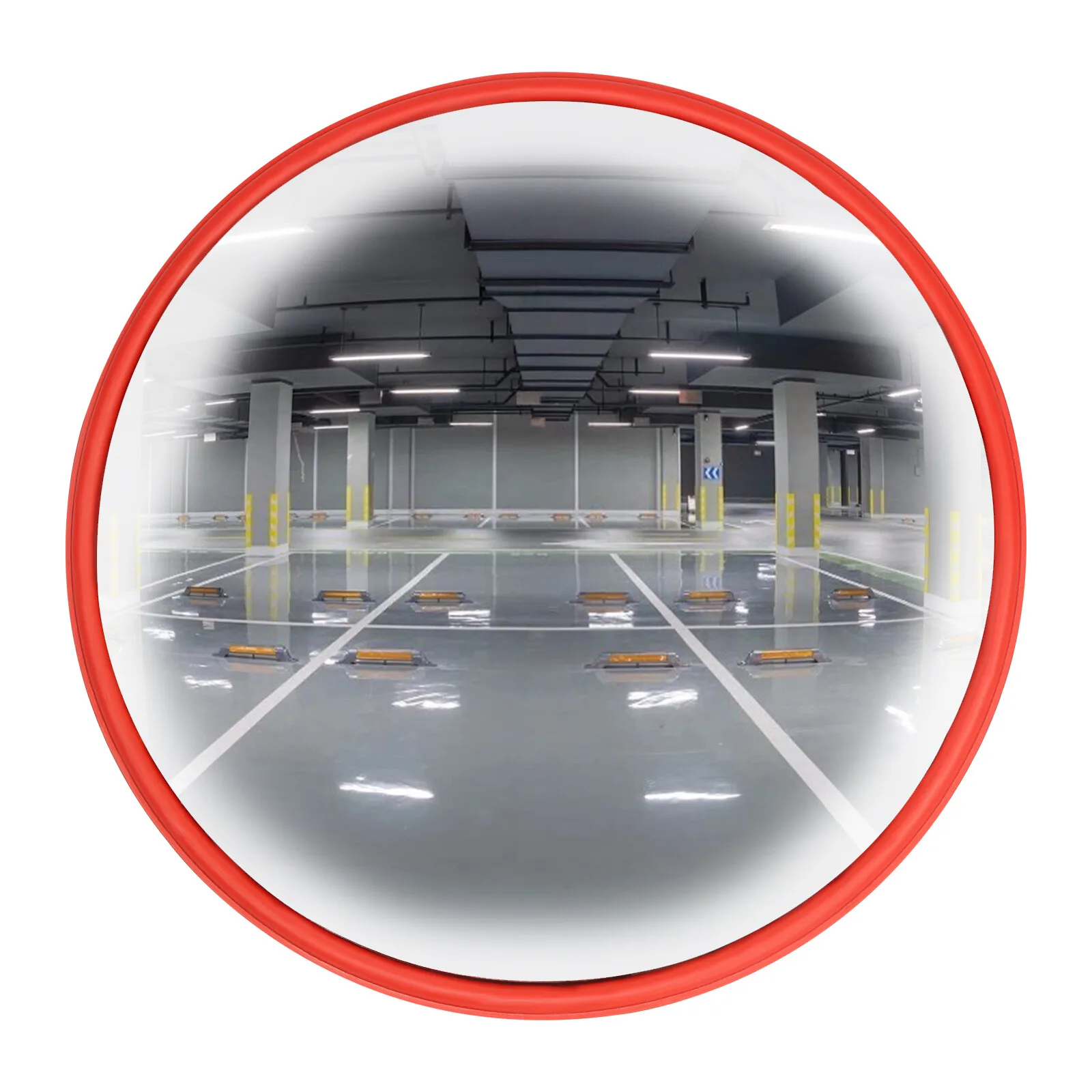 18in/45cm Security Mirror PC Convex Garage Traffic Parking Wide Angle Safety Mirror