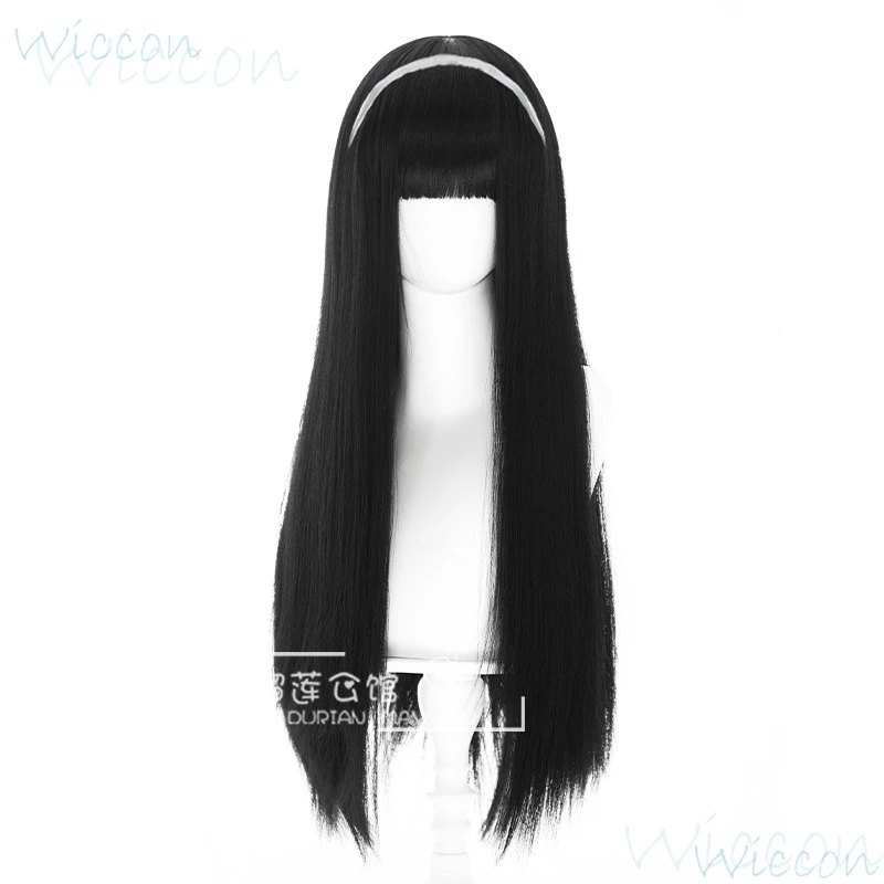 Anime Tomie Kawakami Cosplay Game IdentityV Cosplay Prop Beautiful Girl Black Long Wig Holloween Party RolePlay Outfit for Women