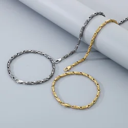 Fongten Thin Totem Stainless Steel Jewelry Sets For Men Women Vintage Gold Silver Color Male Necklace Bracelets Wholesale