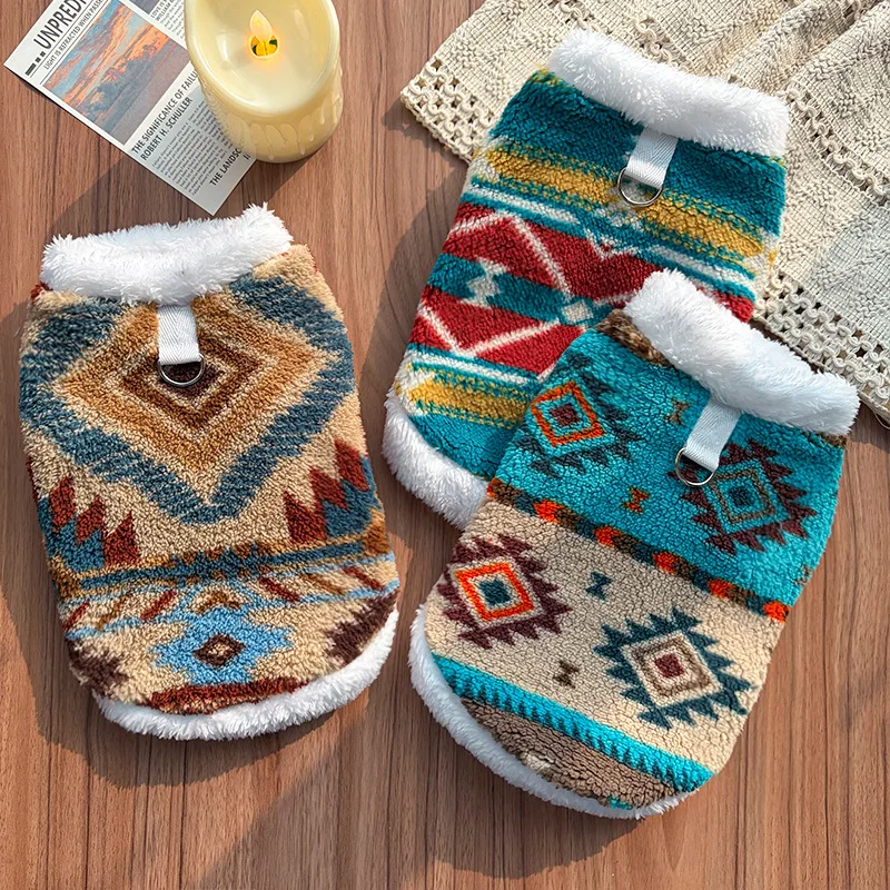 

Large Dog Medium Small Dog Clothes Winter Windproof Clothing For 1-45kg Dogs Pet Coat French Bulldog Velvet Vest for Kitty Doggy