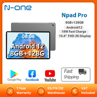 N-one NPad Pro 10.4'' UNISOC T616 Tablet 8GB 128GB Android12 4G Network  2000X1200 FHD  6600mAh Battery 5+13MP 18W PD Charging