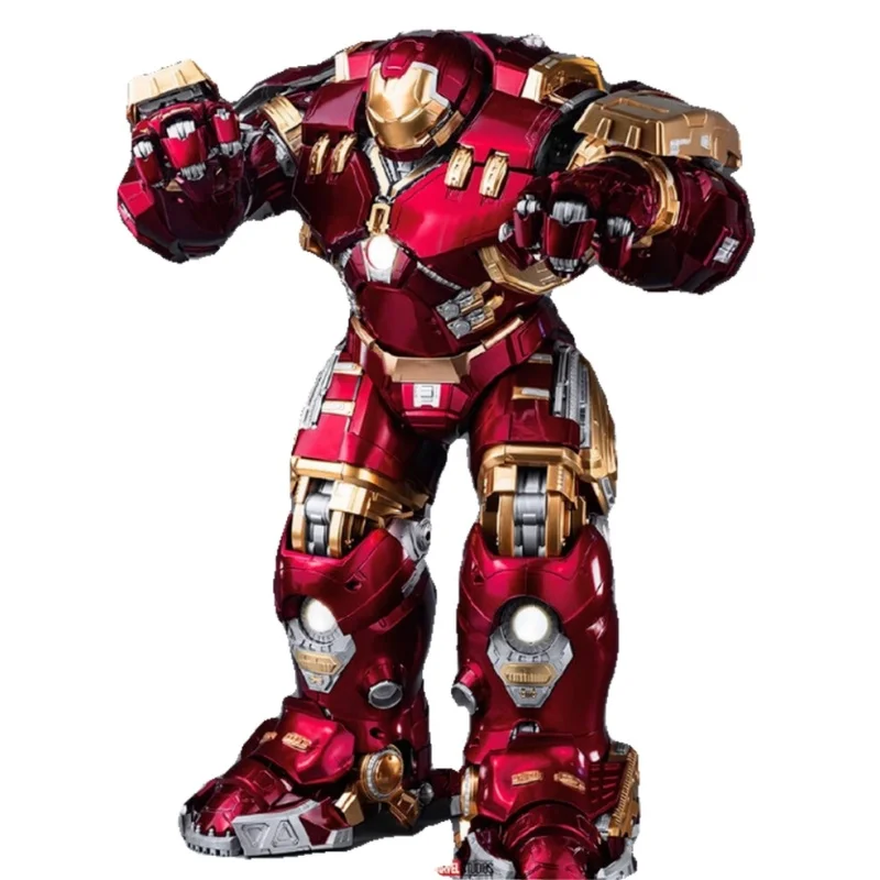 Kit modello Fondjoy Hulkbuster da 45 cm Marvel Avengers Light Up Armor Figura precostruita Anti-Hulk Iron Man da collezione