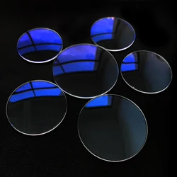 2 pcs Blue AR 1.2mm Double Dome Mineral Glass AR-Coating Coated Domed Watch Crystal Parts Diameter  28-38.5mm , Free shipping