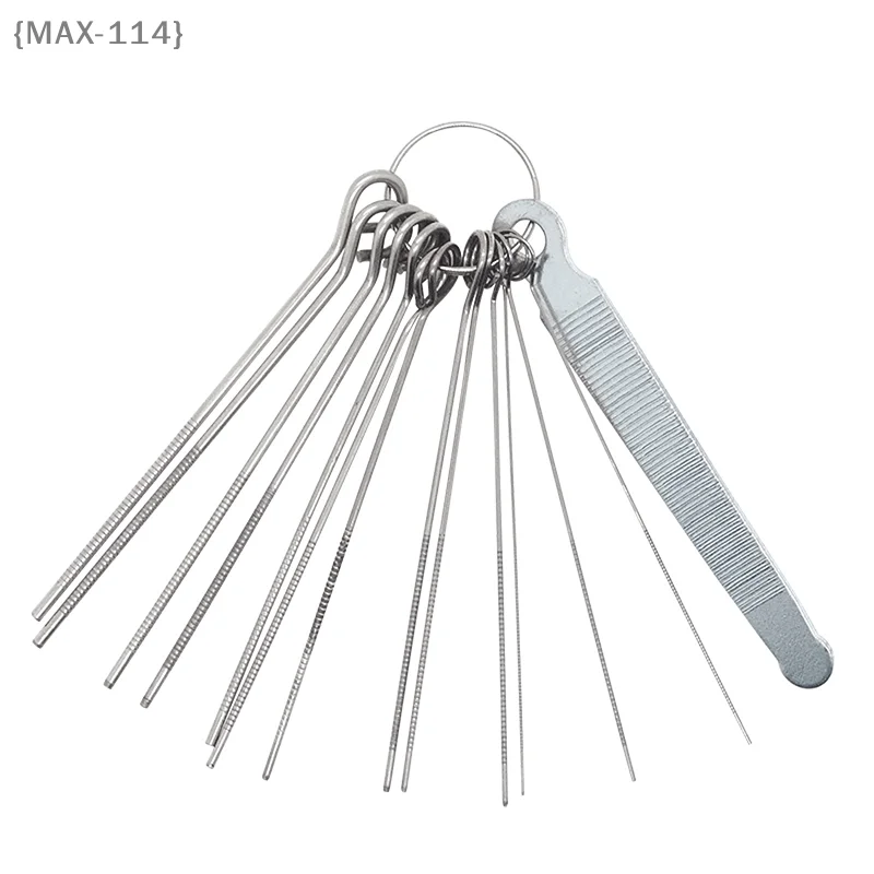 Professional Guitar Nut Slotting File Set, Luthier Tool Kit for Precise String Slot Cutting & Guitar Repair