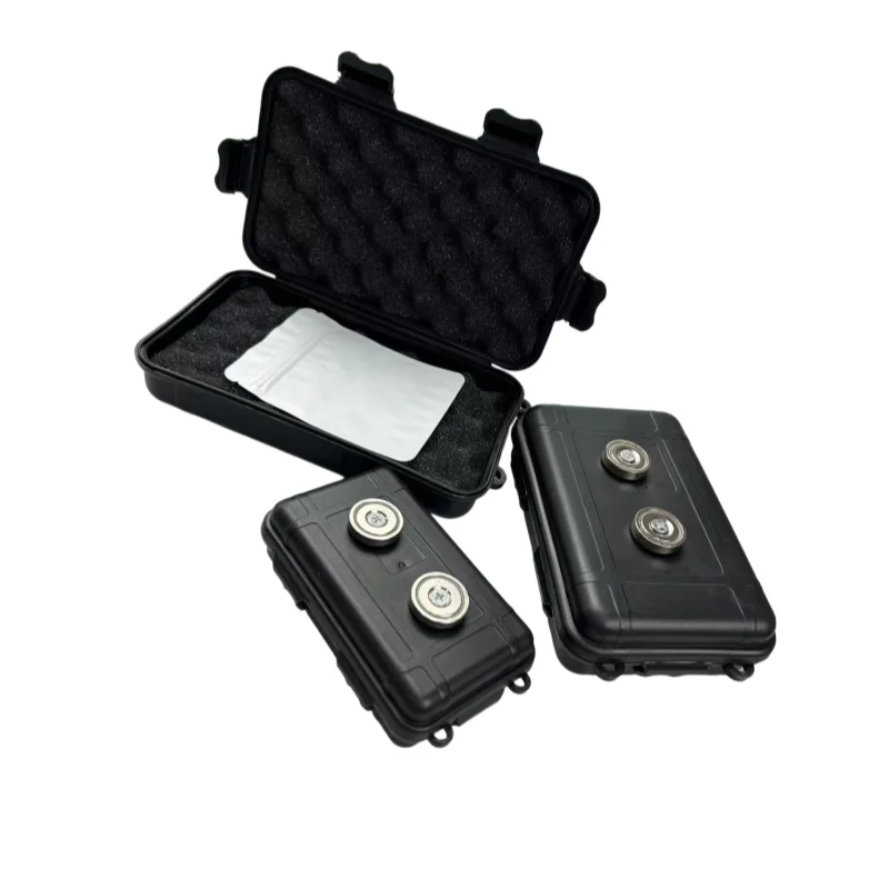 Magnetic Stash Box With Strong Magnet Weatherproof And Waterproof GPS Case