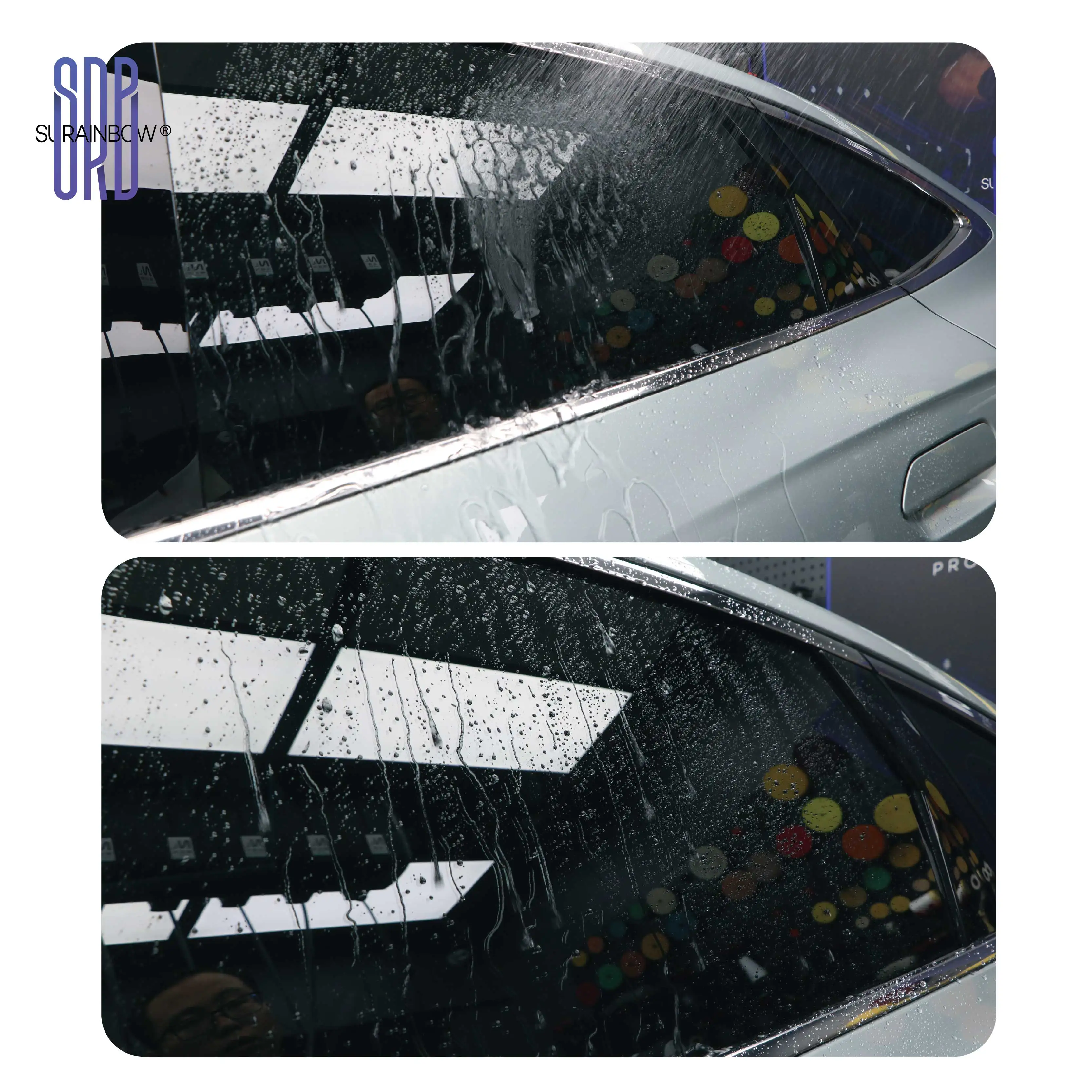 Glass Coating Coat Protectant- Hydrophobic Automotive Rain Repellant,Long-Lasting and Durable Coating,Quick and Easy Application
