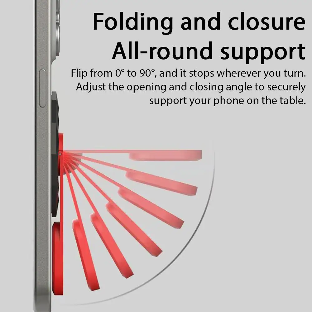 For MagSafe Phone Grip Stand Kickstand For MagSafe IPhones, Magnetic Phone Stand Cellphone Grip Rotated 360°,Holder For IPhone